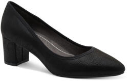 Jana elegáns női fekete körömcipő 22461-46-012 07741