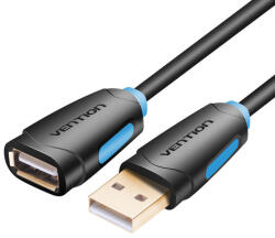 Vention USB-A 2.0/M -> USB-A 2.0/F 3m (hossz, PVC), kábel (CBCBI) - digital24