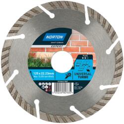 Norton Expert Universal Turbo gyémánt vágókorong Ø125x22, 23 mm (CT431887)