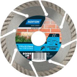 Norton Expert Universal Turbo gyémánt vágókorong Ø115x22, 23 mm (CT431984)