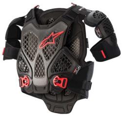  Alpinestars A-6 páncél, Antracit-Fekete színben (27011070)