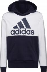 Adidas Gyerek Pulóver Adidas Colorblock Fleece Fehér-sötétkék HC5659 r 128cm (4065424063174)