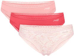 Sloggi Chiloți dama SLOGGI GO CRUSH MINI 3PACK - RED: S (10219682_M005 S)