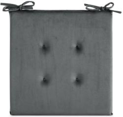 EUROFIRANY Gaja ülőpárna Grafit 40x40x3 cm