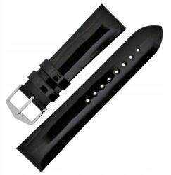 Hirsch Óraszíj Hirsch 01536150-2-18 fekete 18mm (HIRSCH 01536150-2-18)