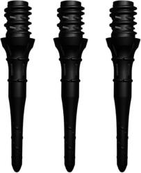 L-Style Premium LipPoint Short műanyag darts hegyek, 30 db Szín: Fekete
