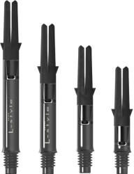 L-Style Carbon Straight Silent forgó fekete darts szárak Szár hossza: 19 mm