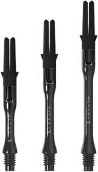 L-Style Carbon Slim forgó áttetsző fekete darts szárak Szár hossza: 37 mm