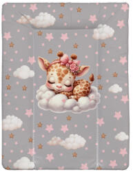 Bergon Puha pelenkázó lap 50x70cm -Bébi zsiráf