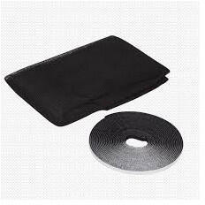  Szúnyogháló öntapadós 150x150cm fekete