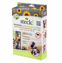  Szúnyogháló ajtóra mágneses 2100x1000mm SRM100N Napraforgós