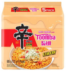 Nongshim 5 db Shin Ramyun Toomba Instant Tészta, 685gr (Nongshim)