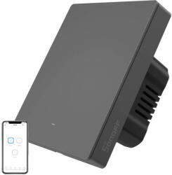 SONOFF Comutator de perete WiFi inteligent SONOFF M5-1C-80 (1 canal, încastrat, grafit)