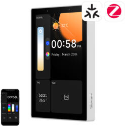 SONOFF NSPanel Pro 120 Panou de control inteligent Matter Wi-Fi/Bluetooth/ZigBee (alb)