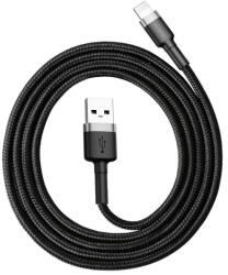 Baseus Cafule cablu USB Lightning 2, 4 A 0, 5 m (gri+negru)