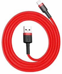 Baseus Cafule cablu USB Lightning 2, 4 A 0, 5 m (roșu)