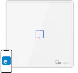 SONOFF Comutator De Perete Inteligent Wireless 433mhz T2eu1c-rf (1 Canal)