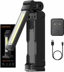 SUPERFIRE Lanternă multifuncțională Superfire G16-S, 800 lm, USB-C