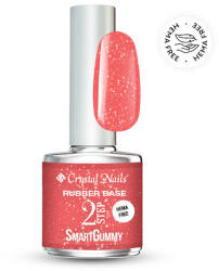 Crystal Nails - 2S - SMARTGUMMY HEMA FREE RUBBER BASE GEL - NR17 - SUNSHINE FLAMINGO - 8ML