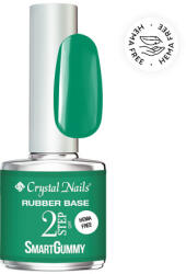 Crystal Nails - 2S - SMARTGUMMY HEMA FREE RUBBER BASE GEL - NR32 - GLOWY JUNGLE - 8ML