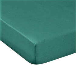  Gumis lepedő pamutvászon alapanyagból 140x200 cm - petrol