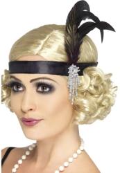 Smiffys Tolltartó fejpánt sima szatén 20 30-as évek
