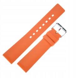 Hirsch Óraszíj Hirsch 40538876-2-18 narancssárga 18mm (40538876-2-18)