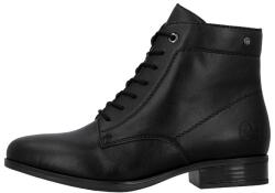 RIEKER Ghete dama, negru, casual, piele ecologica, cu toc, Rieker 77030-00-Negru (Marime: 40) (77030-00-Negru-40)