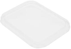  Elviteles doboz tető szögletes 500-750 ml svédtálhoz PP 100 db/csomag, natúr