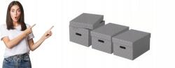 Esselte Dobozok Esselte Box M [3] szürke (628283)
