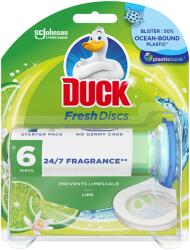 DUCK WC öbíltő korong zselés 36 ml Fresh Discs Duck® Lime - suplix