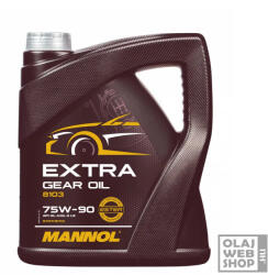 MANNOL 8103 Extra Getriebeoel 75W-90 LS GL-4/GL-5 váltóolaj 4L