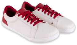 Antal Camino Red Unisex Bőr Sneaker