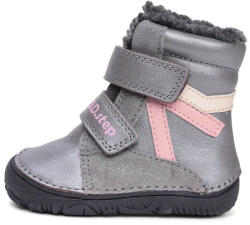 D. D. Step Dark Grey Gyerek Téli Cipő W073-52306D - barefootpoint - 18 690 Ft