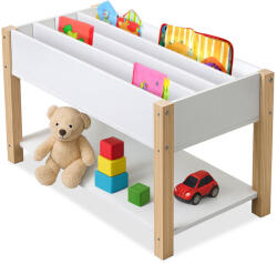 Relaxdays Játéktároló és könyvespolc gyerekeknek 44x80x40 cm 10051462