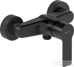 Duravit D-CODE zuhany csaptelep zuhanyszett nélkül, matt fekete DC4230001046 (DC4230001046)