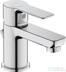 Duravit D-CODE S Minusflow hidegindításos mosdó csaptelep automata leeresztővel, króm DC1013001010 (DC1013001010)