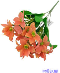  Nebáncsvirág 18v csokor 34cm - Narancs