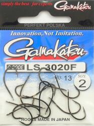 Gamakatsu Akasztó LS-3020F Nr. 2 Black Ground & Float Japan Hook 13 db (149001)