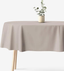 Goldea ovális pamut terítő - szürkésbarna 140 x 240 cm