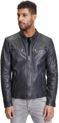 Gipsy by Mauritius Geaca de Piele Barbati Gipsy Bleumarin/Negru Marc