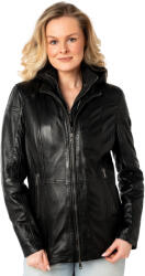 Mauritius Geaca de Piele Dama Mauritius Neagra MWTaja - readytowear - 989,00 RON