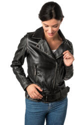 2.0 by Mauritius Geaca de Piele Dama 2.0 by Mauritius Negru Vintage 2Wmelin