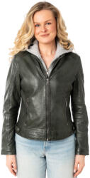Mauritius Geaca de Piele Dama Mauritius Olive Inchis MWAleni - readytowear - 899,00 RON