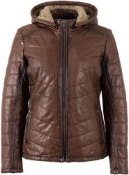 Mauritius Geaca de Imblanita Piele Dama Mauritius Whiskey Inchis MWAurora - readytowear - 1 299,00 RON