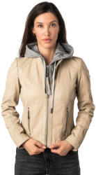 Mauritius Geaca de Piele Dama Mauritius Alb Murdar MWAdila - readytowear - 899,00 RON