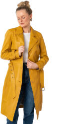 Mauritius Geaca Lunga de Piele Dama Mauritius Galben Inchis MWLiya - readytowear - 1 199,00 RON