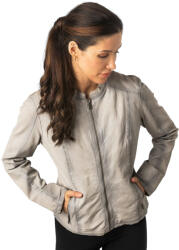 Mauritius Geaca de Piele Dama Mauritius Gri Argintiu MWAndriana - readytowear - 899,00 RON