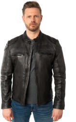 Mauritius Geaca de Piele Barbati Mauritius Antracit Inchis MMChopa - readytowear - 989,00 RON