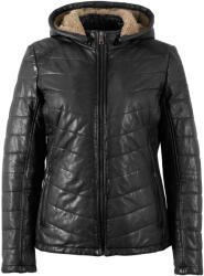 Mauritius Geaca Imblanita de Piele Dama Mauritius Neagra MWAurora - readytowear - 1 299,00 RON